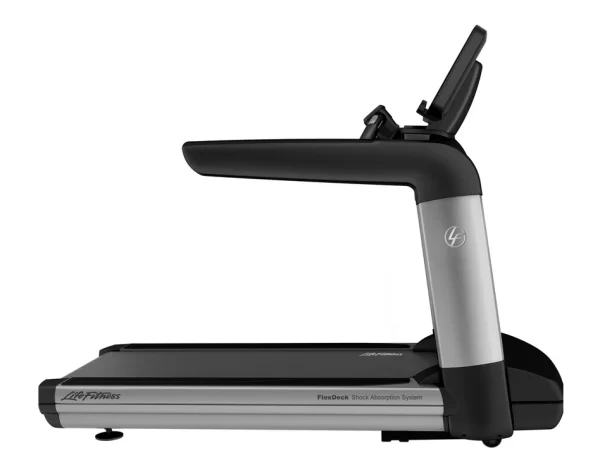 LIFE FITNESS ELEVATION SERIES TREADMILL WITH SE3HD CONSOLE - ARCTIC SILVER - Image 3