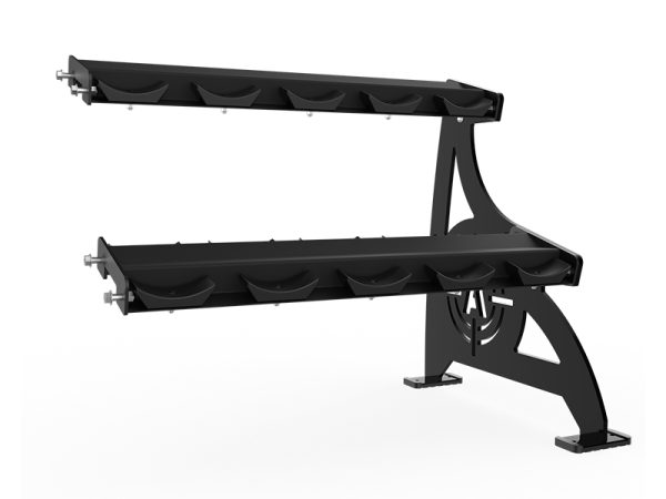 ALPHA 2 TIER PRO STYLE DUMBBELL RACK ADD ON - Image 5