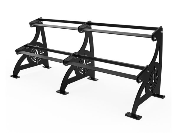 ALPHA 2 TIER HEX DUMBBELL RACK (10 PAIRS) - Image 5