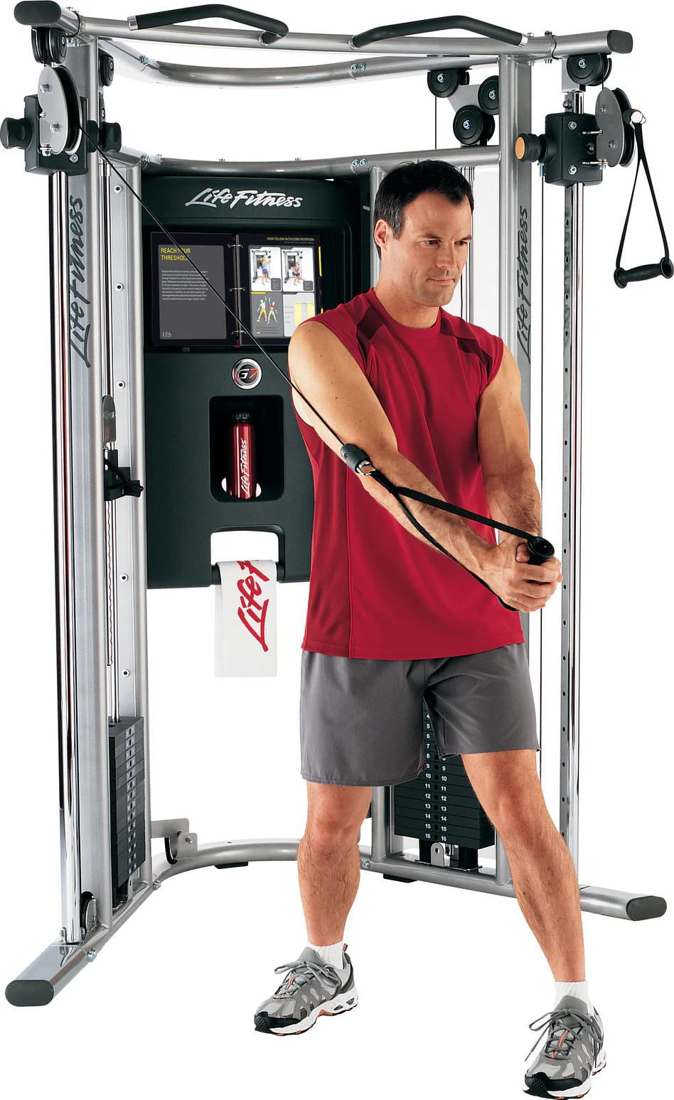 LIFE FITNESS G7 CABLE MOTION GYM TOWER ONLY (NO BENCH) - Image 2