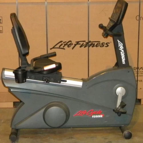 Life Cycle by Life Fitness LC9500HR Recumbent Bike