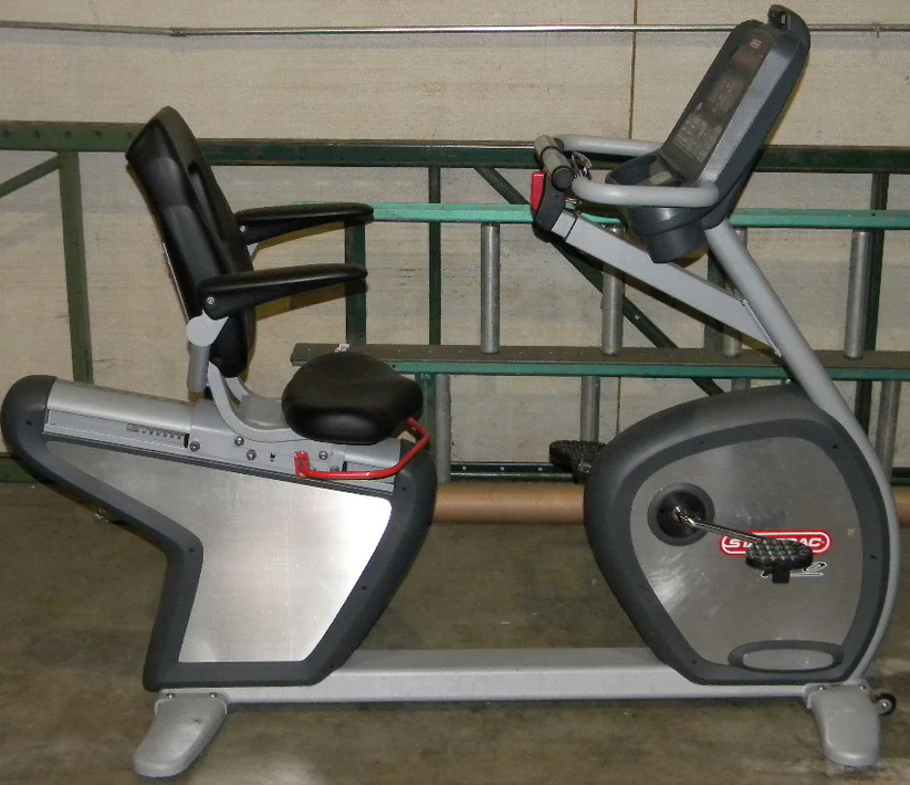 Used Star Trac Recumbent Bike Side View